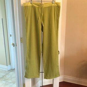 Lime Green Drawstring Lounge Pants